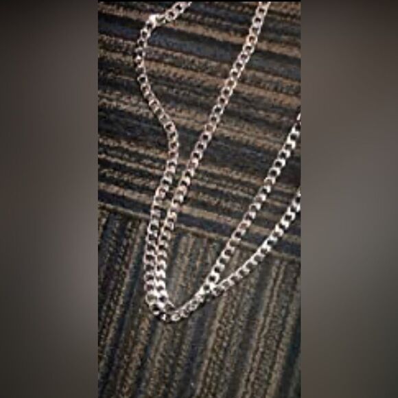 Rhinestone water bottle in Pink Cheetah Leopard w Silver Chain 750 ml - Picture 5 of 6